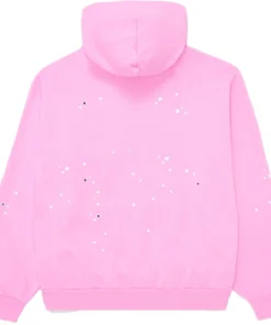 Sp5der Atlanta Pink Hoodie