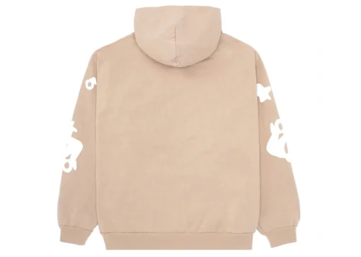 Sp5der Beluga Sand Hoodie - Image 2