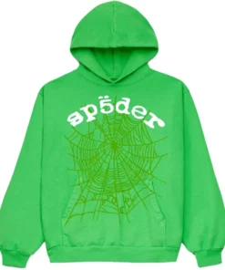 Sp5der Legacy Green Hoodie