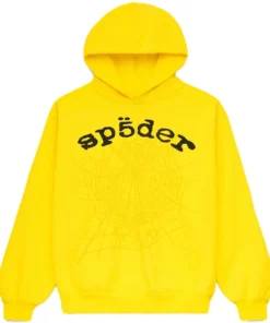Sp5der Legacy Yellow Hoodie