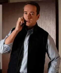 Succession Tom Wambsgans Quilted Vest