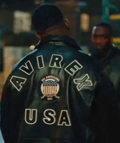 Supacell Krazy Black Leather Jacket