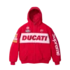 Supreme X Ducati Hooded Racing Red Jacket