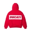 Supreme X Ducati Hooded Racing Red Jacket
