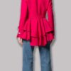 Ted Lasso Keeley Pink Heart Button Blazer