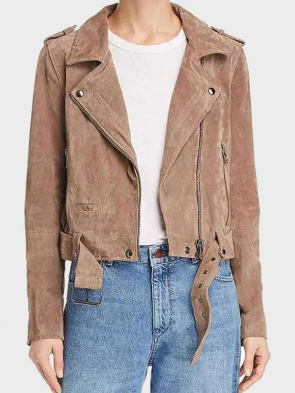 Ted Lasso Keeley Suede Jacket