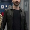 Ted Lasso S02 Roy Kent Black Leather Jacket