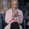 Ted Lasso S03 Juno Temple Pink Coat
