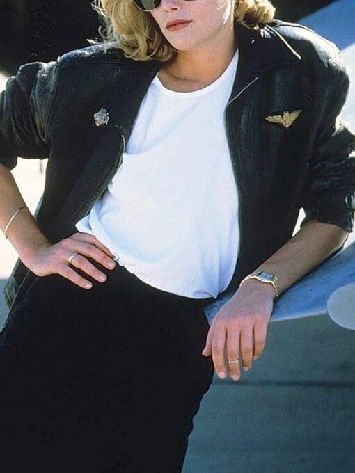 Top Gun Kelly McGillis Jacket For Women