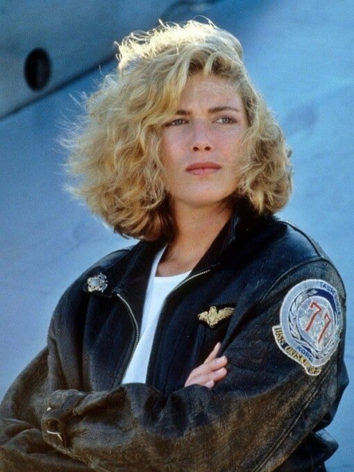 Top Gun Kelly McGillis Jacket For Women