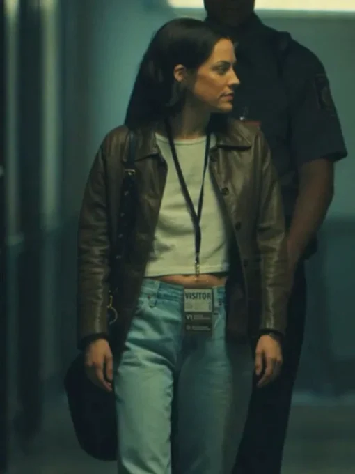 Under the Bridge Rebecca Godfrey Leather Jacket