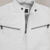 White Leather Jacket
