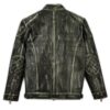 William Charcoal Leather Jacket
