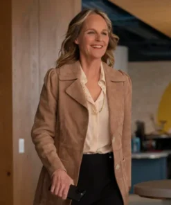 Winnie Landell Hacks Suede Leather Coat