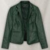 Grace Leather Blazer