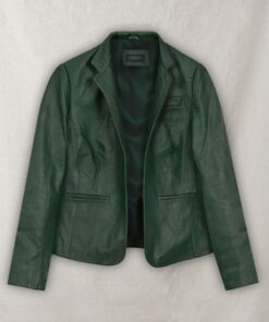 Grace Leather Blazer