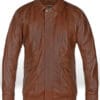Aviator Bomber Leather Jacket