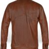 Aviator Bomber Leather Jacket
