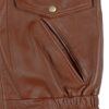 Aviator Bomber Leather Jacket