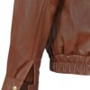 Aviator Bomber Leather Jacket