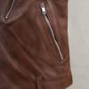Beast Spanish Brown Biker Leather Jacket