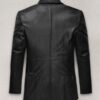 Black Python Catwalk Leather Blazer
