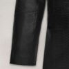 Black Python Catwalk Leather Blazer