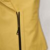 Bold Yellow Biker Leather Jacket