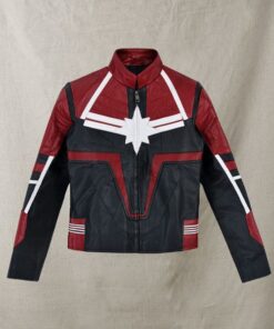 Captain Marvel Leather Jacket