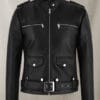 Chic Rider Black Leather Jacket