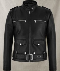 Chic Rider Black Leather Jacket