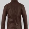 Classic Dark Brown Biker Leather Jacket