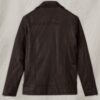 Dauntless Brown Biker Leather Jacket