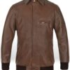 Hunter Bomber Leather Jacket
