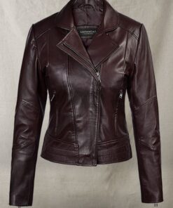 Katie Holmes Leather Jacket