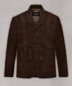 Safari Dune Suede Lather Blazer