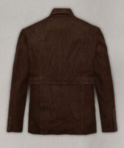 Safari Dune Suede Lather Blazer