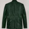 Safari Forest Suede Leather Blazer