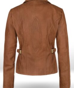 Simple Timeless Tan Leather Jacket