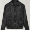 Vintage Bomber Leather Jacket
