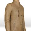 Womens Light Brown Leather Jacket
