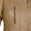 Womens Light Brown Leather Jacket