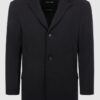 Black Sussex Wool Coat