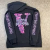Juice Wrld x Vlone Hoodie Fighting Demos Hoodie