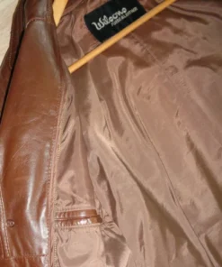 Master Brown Leather Jacket