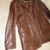 Master Brown Leather Jacket