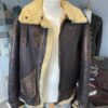Masters Of The Air Austin Butler Shearling Jacket