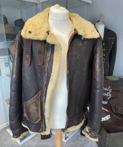 Masters Of The Air Austin Butler Shearling Jacket