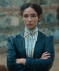 The Law According to Lidia Poet Leather Coat