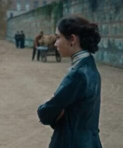 The Law According to Lidia Poet Leather Coat